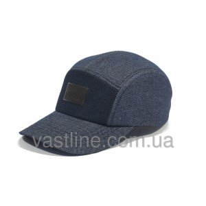 Кепка п'ятипанельна синя (5-Panel Fitted Cap)