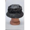 Панама тактична Мультикам чорний з велкро Multicam Black Velcro